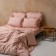 Crystick "Fergi", size 145x215 cm, beige-pink color