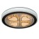 Chase with DPD "Amur" LED 160W 3000-6000K brown-white 52x52x8.5 cm Bayerlux