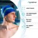 Hat of swimming adult Onlytop Swim, fabric, girth 54-60 cm
