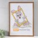 Photo frame Plastic "Vintage" 50x70 cm, Karelian birch