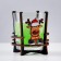 Aromatic candle in a glass on the stand "New Year's Deer", 10x9.5x9 cm, apple