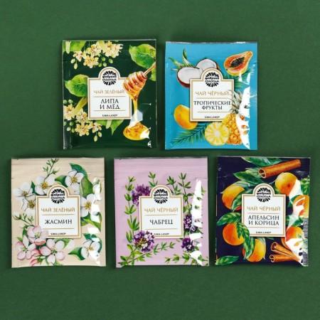 Tea in bags “Best dad in the world” in the box, 9 g (5 pcs. X 1.8 g).-2