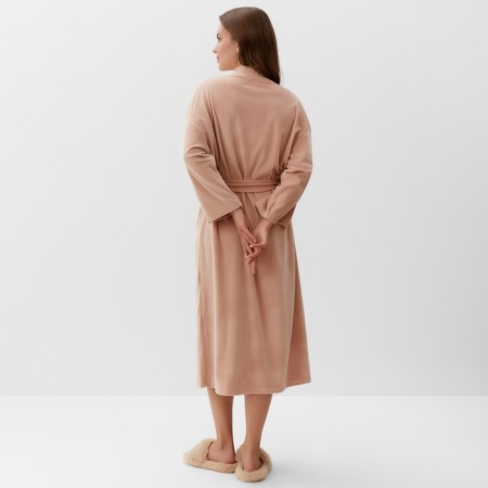 Women's robe KAFTAN PLUSHY p. 52-54, beige-2
