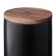 Smart Solutions storage bank, ceramic, black color, 750 ml