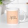Sublimation mug "wanted to be a keeper, but I'm going to work", 320 ml, with application
