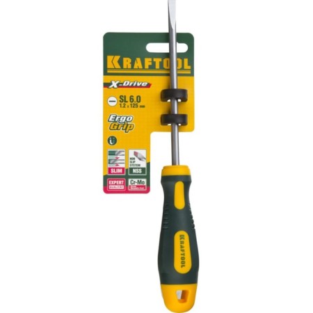 Slate Kraftool X-Drive, CRMO, two-component handle, SL6 x 125