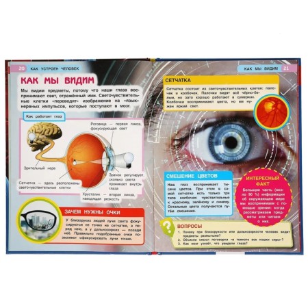 How a person works. Encyclopedia with developing tasks-5