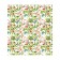 A set of napkins for setting the Watercolor New Year table, rectangular, size 32x46 cm, 4 pcs