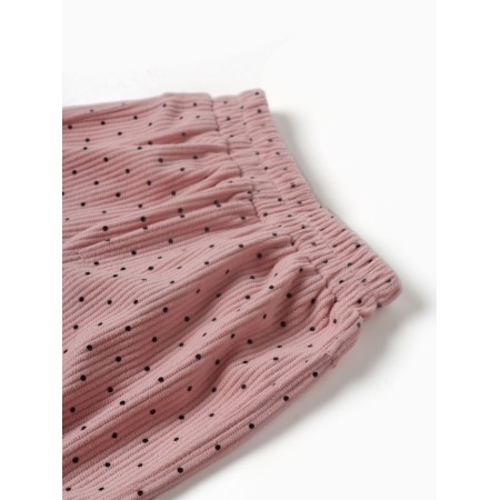 Pants Children's baby I am “peas”, height 74-80 cm, pink-1