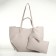 Women's bag on magnet, gray color