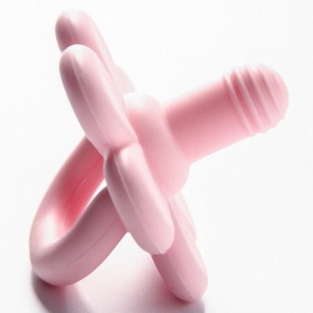 The dummy is whole -diligent, from 0 months, classic, pink color