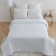 Cover 140x215cm, white, synthetic winterizer 100g/m, microfiber 80g/m, 100% polyester