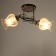 Trioni chandelier 2 lamps 40W E27 Chrome-black 51x31x29
