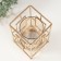Climber Metal "Qing" gold d = 9.5cm 12x12x21 cm
