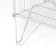 Drill basket, collapsible, 82 × 62 × 80 cm, chromium color