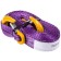 Ribbon SkyWay cable, 3 tons, 5 m, 2 hooks, reinforced, purple, s03101026
