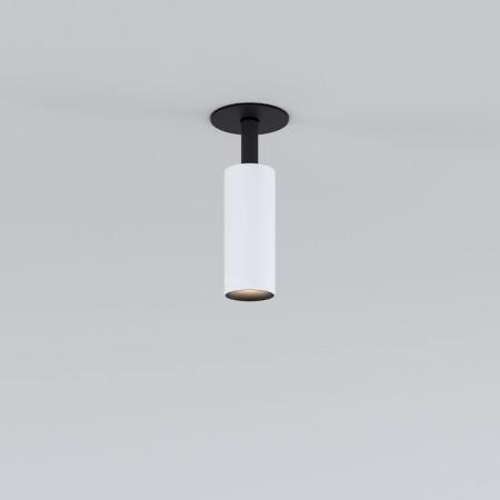 Lamp ceiling Elektrostandard, Diffe LED 8 W, 39x39x153 mm, IP20, white, black color-1