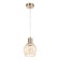 Suspension lamp "Loft" 1x25W E27 bronze 12x116x11