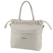 Women's bag B2798-23111, gray color, artificial leather, 32x12x33 cm