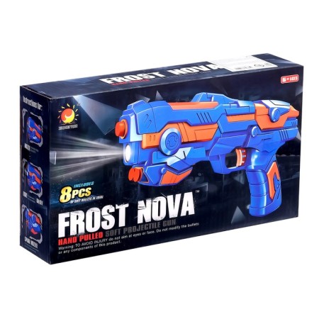 Pistol "Star Avenger", shoots soft bullets, mix-9