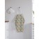 Apron kitchen with a photo print "Flowers on Easter eggs", adjustable, size OS