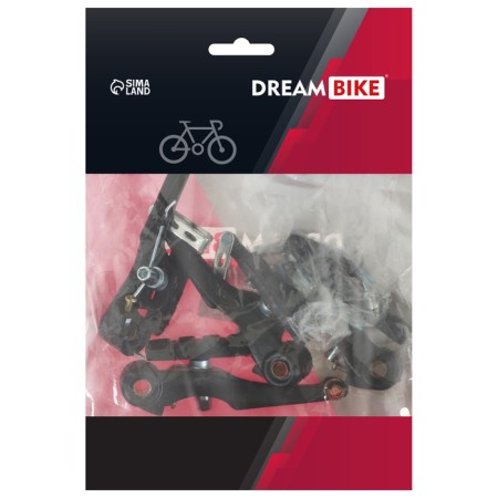 Dream Bike, V-Brake brake, aluminum, 110 mm frames, pads 60 mm, silver color-3