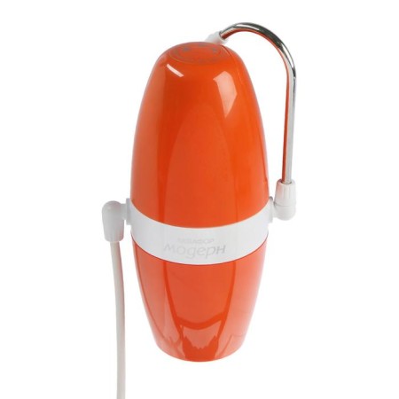 Filter add-up on the Aquaphor crane Modern Execution 1, with a plastic sleeve, orange-1