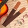 Guitar belt, 60-117 x 5 cm, brown
