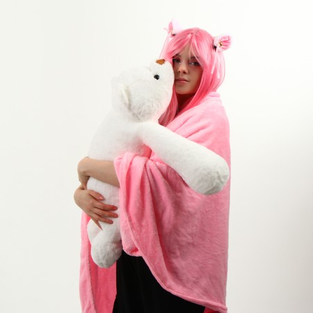 Soft toy "Bear" with a blanket, 70 cm-5