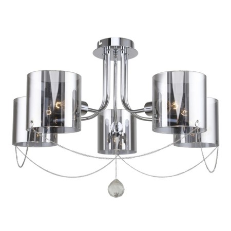 Ceiling lamp 5x40W E14, size 58x58x39 cm