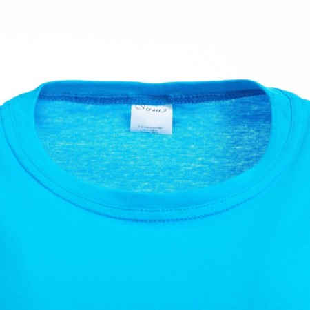 Female T-shirt, light blue/mix, size 46-10