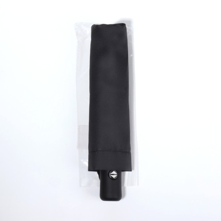 Automatic umbrella "monoton", 3 additions, 8 spokes, r = 48 cm, black color-3