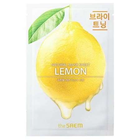 Facial face mask The Saem Natural Mask Sheet Lemon, 21 ml