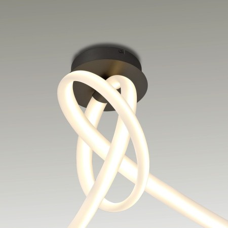 Cell chandelier Mantra Armonia, Led, 3000lm, 3000k, 540x310x500 mm, color titanium-2