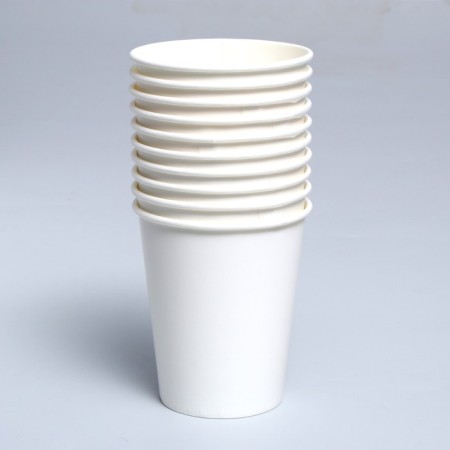 A single -single -water cup, white color, 250 ml-1