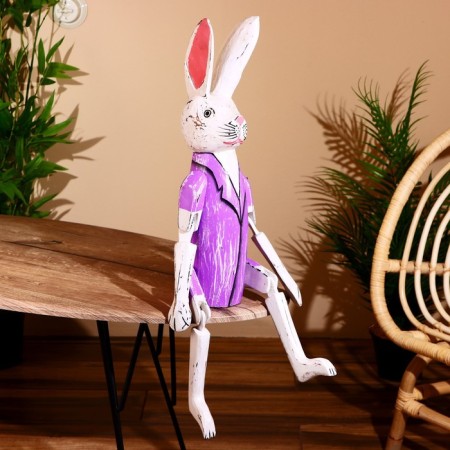 Souvenir "Hare" hanging paws, tree 60 cm