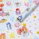 Glossy packaging paper "Bright holiday", bilateral, 0.49 x 0.7 m