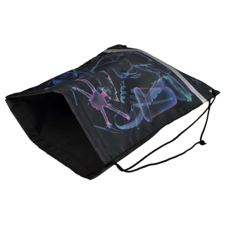 A bag for shoes 480 x 360 mm, Phoenix, sublimation, reflective strip, "X -ray"-2