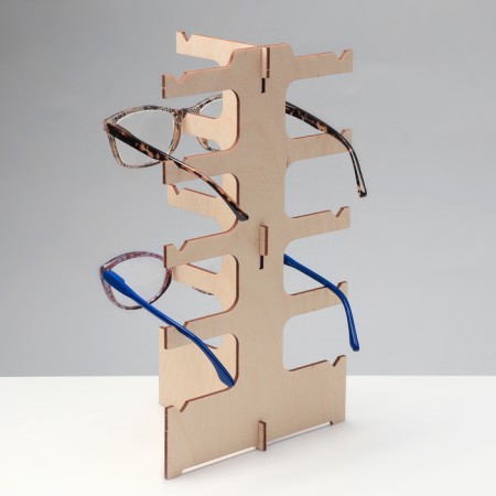 Eco -point stand “Eco” 5 seats, 14.5 × 12 × 28cm, plywood, light color-3