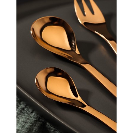 Set of cutting devices made of stainless steel Magistro Aqua, 4 objects, bronze color-1