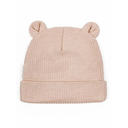 Children's cap Amarobaby Fashion Bear, size 38-40, beige color-3