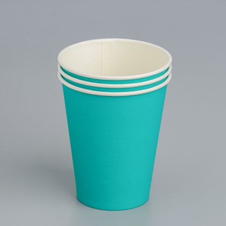 Paper glass "turquoise" 165 ml, diameter 70 mm-1