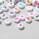 Acrylic bead "Symbols" mix, 7 × 4 mm, set 10 g, color
