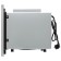 Built -in microwave oven Krona Essen 60 IX, 1000 W, 31 l, 6 modes, gray