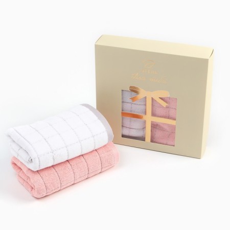 Set of towels Ethel Comfort (2pc x 34x70 cm) 100% cotton, 350 g/m2-1