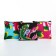 Women's wallet with zipper, color mix