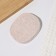 Washing sponge "Waste", 11 × 8.7 × 2 cm, beige color