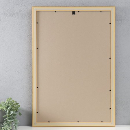 Photo frame plastic 40x60 cm, gold (plastic screen)-2
