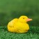 Garden figure "duckling" 11x6x6cm