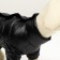 Kombinson on the buttons, size 8 (DS 23 cm, OG 30, Osh 22 cm), black